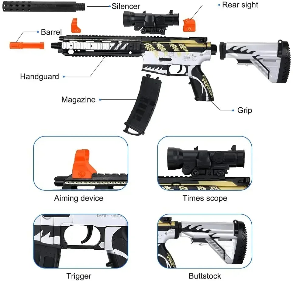 Door to Door Clearing Airsoft Rifle