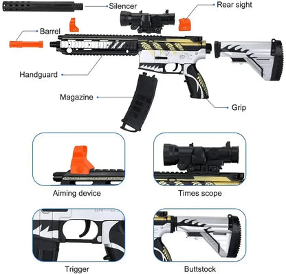 Door to Door Clearing Airsoft Rifle